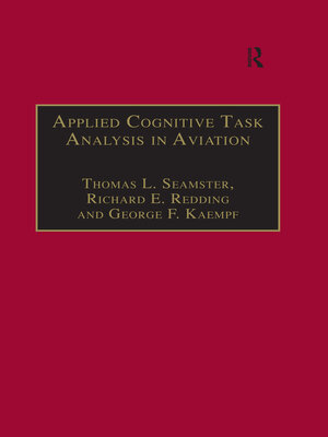 cover image of Applied Cognitive Task Analysis in Aviation